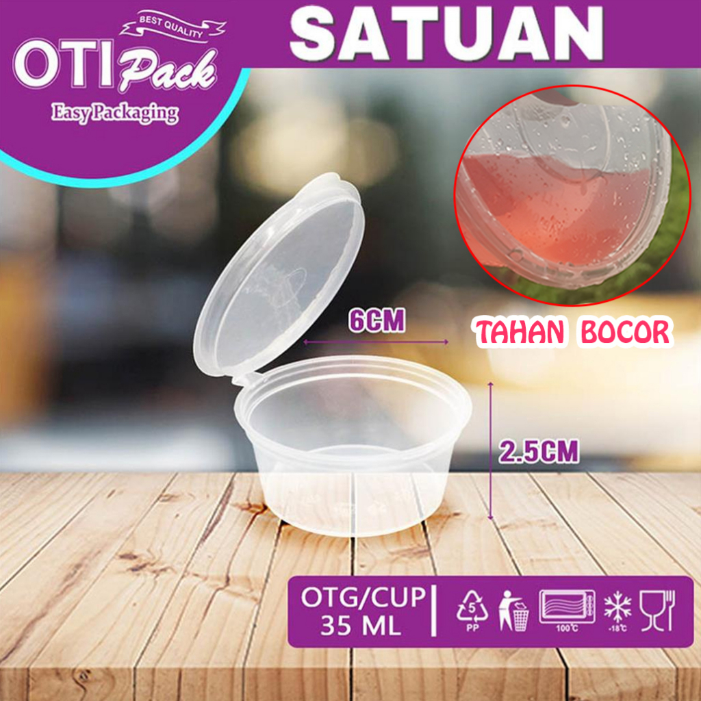 Thinwall Satuan/ Thinwall Cup  Saus 35ml Thinwall Otipack OTGS35