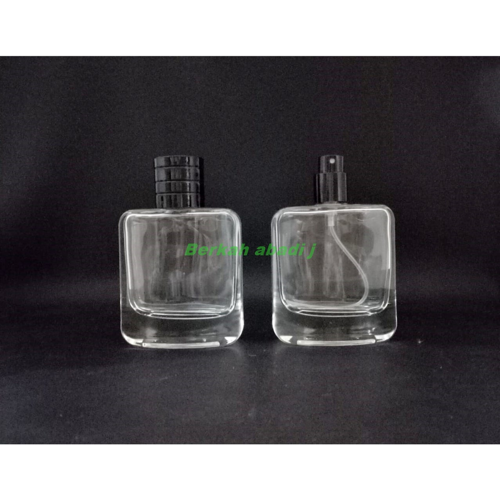 Botol Parfum V32647 50 ml semi press hitam cap d'Or harga 1 pc