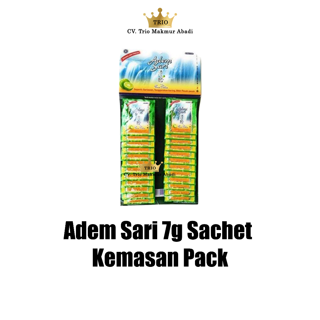 

Adem Sari 7g Sachet Kemasan Pack