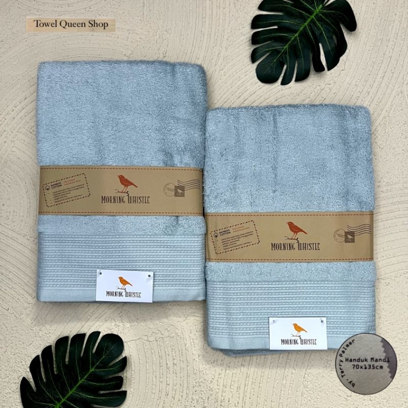 Handuk Couple Morning Whistle by Terry Palmer Motif Azura Uk.135x70 Tanpa Box ( Bordir Nama )