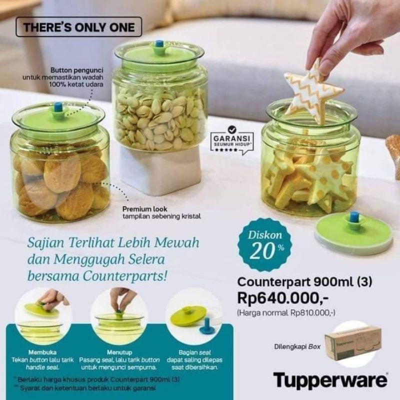 Counterpart 900ml Tupperware