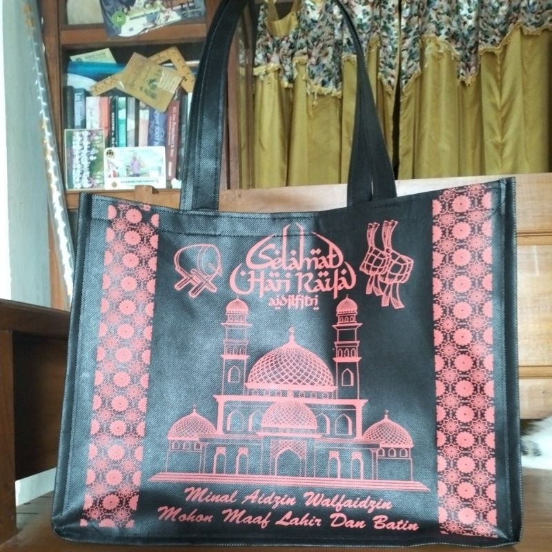 

tas parcel lebaran idul Fitri besar n tebal 100gsm