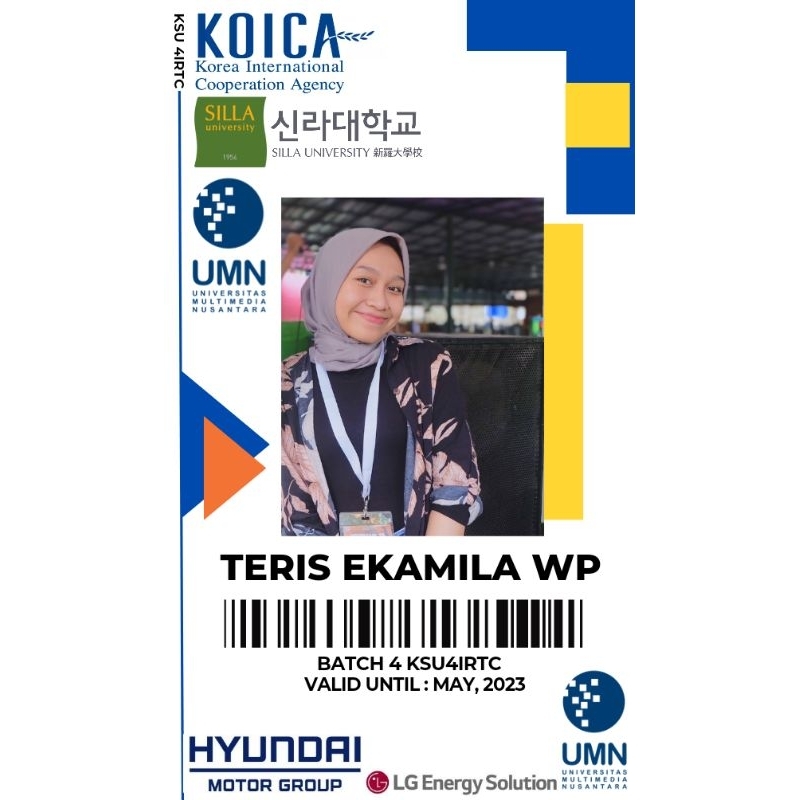 

ID Card Free Frame Bening