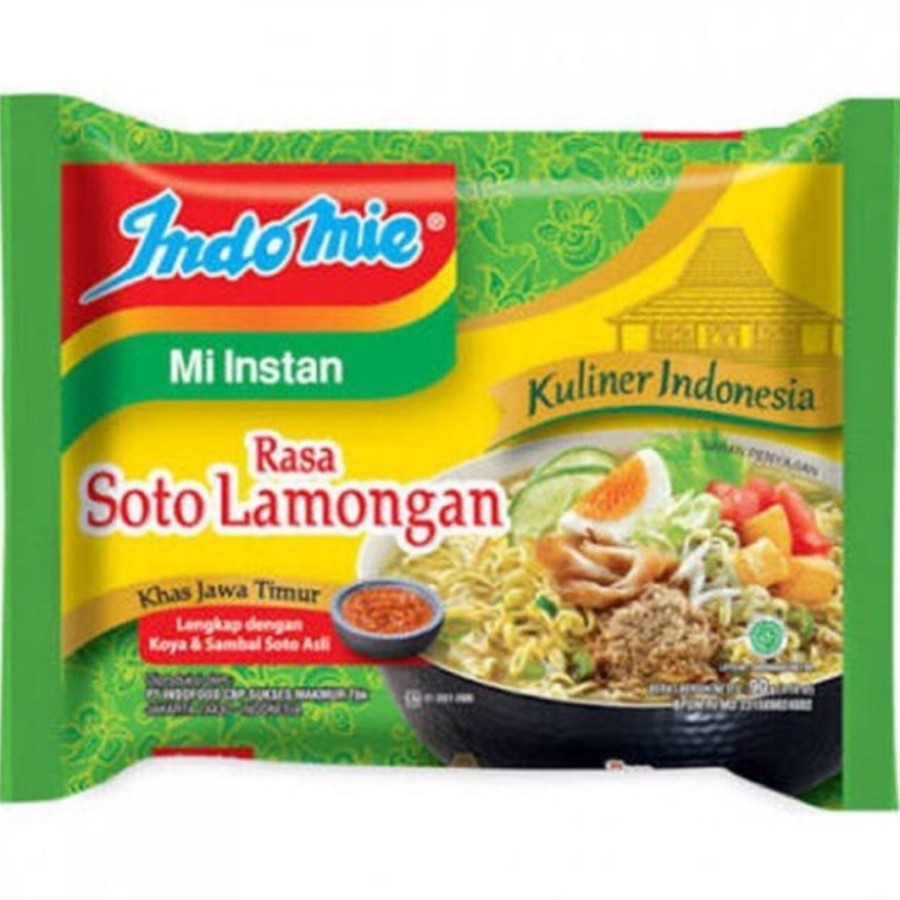 

indomie kuah mie instan rasa soto lamongan indofood