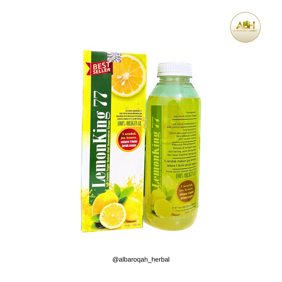 

LEMONKING 77 SARI JERUK LEMON (500ML)