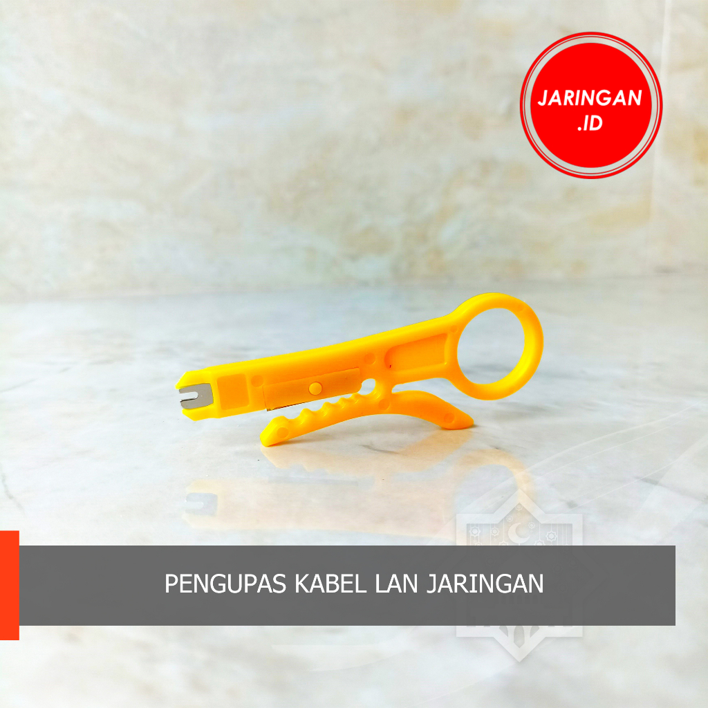 ALAT PENGUPAS KABEL LAN JARINGAN KUNING