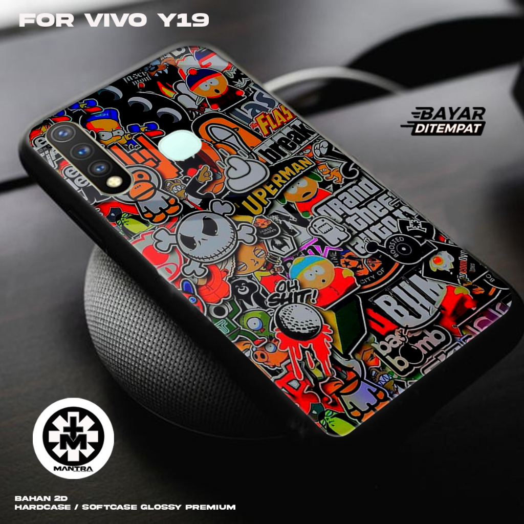 Case VIVO Y19 - Casing Hp Terbaru 2023 Lord case14 [ case GRAFF ] Silikon Hp Mewah - Kesing Hp VIVO 