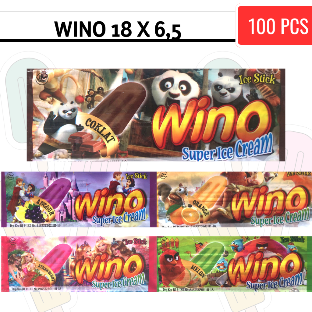 DESAIN KEMASAN ES LILIN / PLASTIK ES BERGAMBAR / JUAL PLASTIK ES CREAM