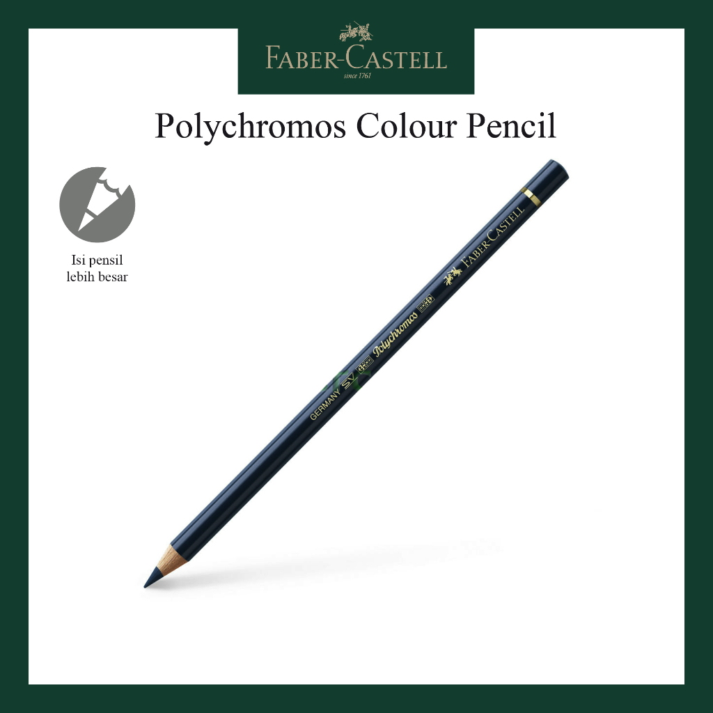 

Pensil Polychromos Faber Castell Paynes Grey 110181