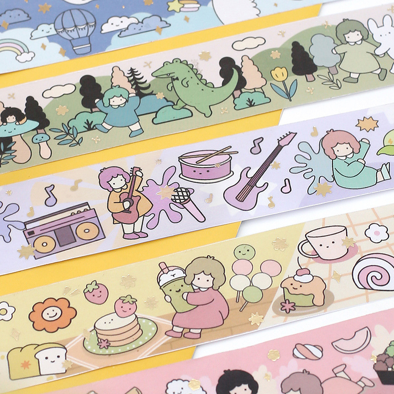 

Sticker Washi Roll Wuli Daily Life