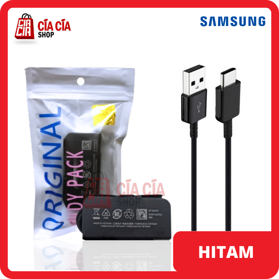 Kabel Charger USB Type C Kabel Data USB A to Type C Kabel Charger Type C Samsung galaxy S8 S9 S10 Note 8 9