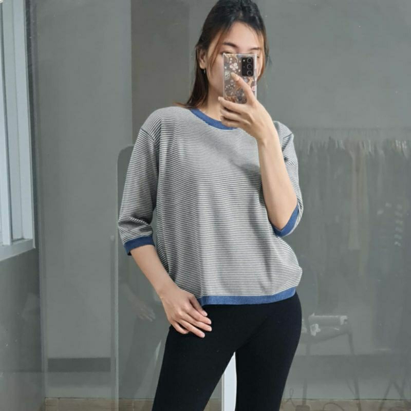 ELLEN KNIT TOPS - ATASAN RAJUT WANITA