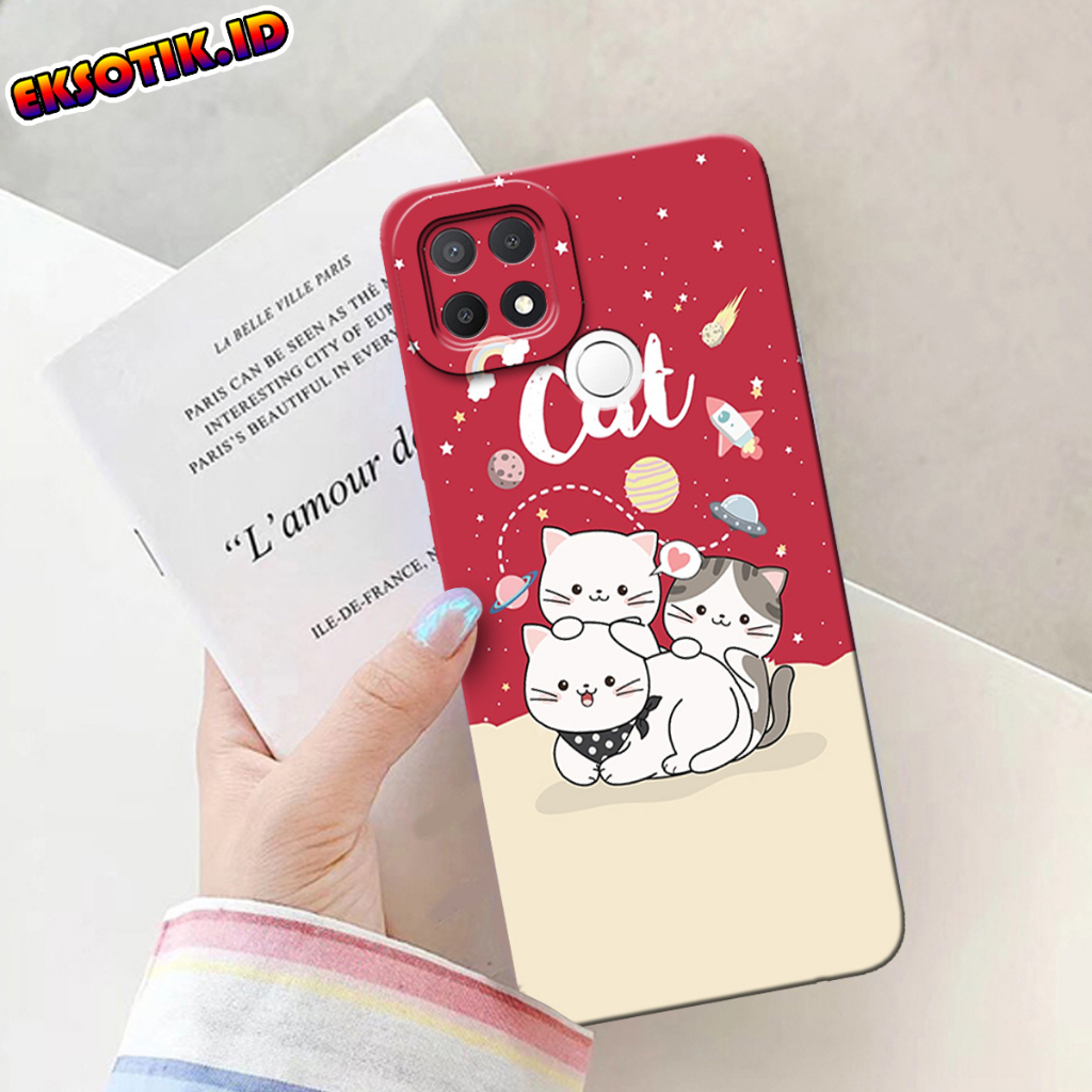 Case OPPO A15 - Eksotik.id - Casing OPPO A15 - Case KARTUN LUCU - Skin Handphone - Silikon OPPO A15 