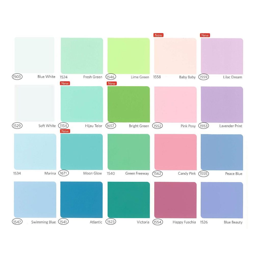 Cat Tembok Nippon Paint QLUC 4.5 KG | Q-LUC Kemasan Galon 5KG | Q LUC Cat Murah Kualitas Bagus | CAT PUTIH DAN BANYAK WARNA LAIN