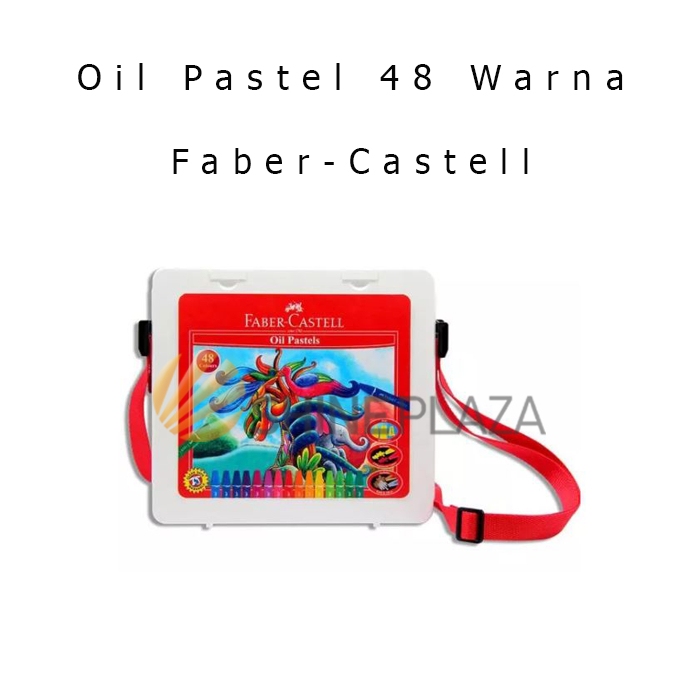 Crayon Faber Castell 48 Warna - Oil Pastel Faber-Castell 48 Color