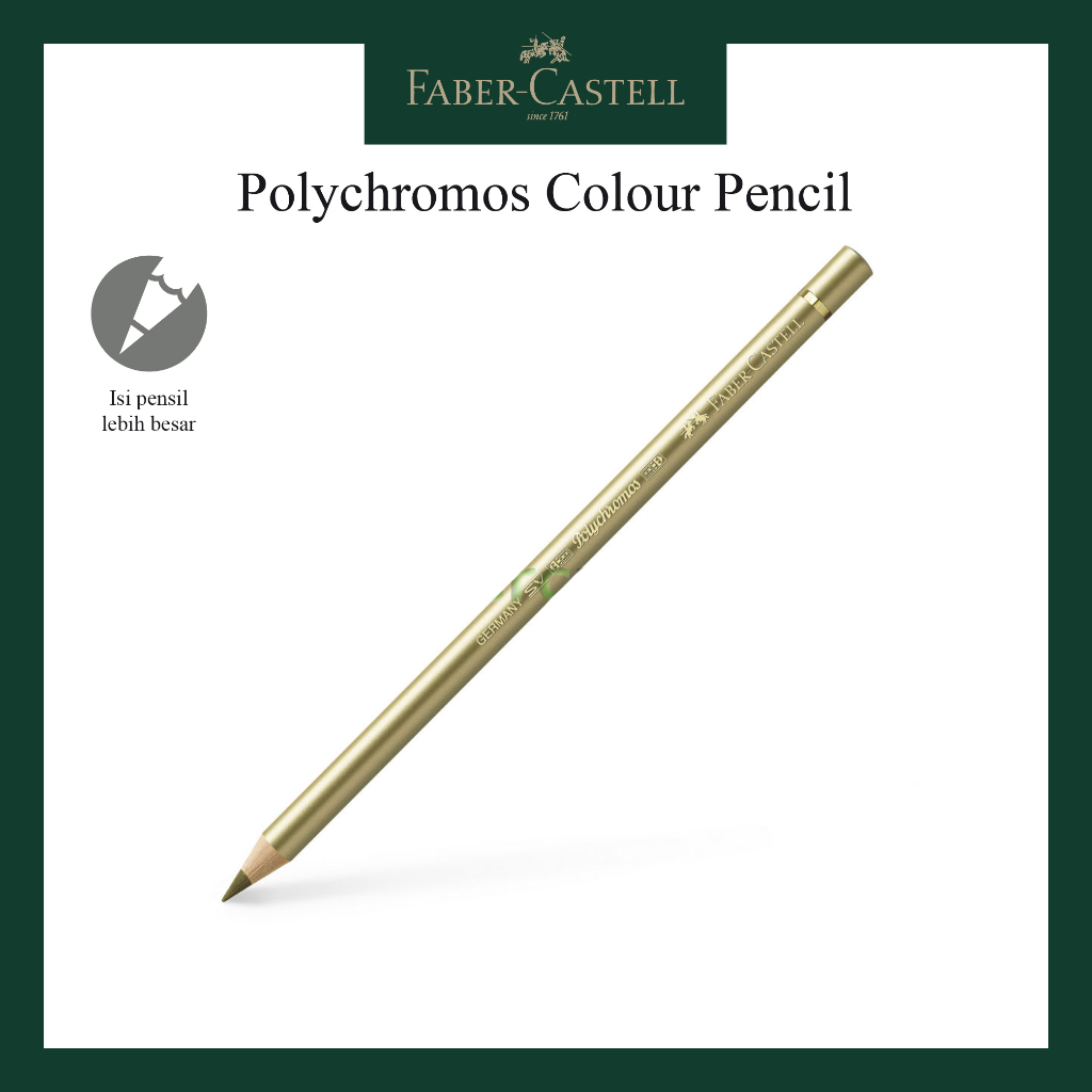 

Pensil Polychromos Faber Castell Gold 110250