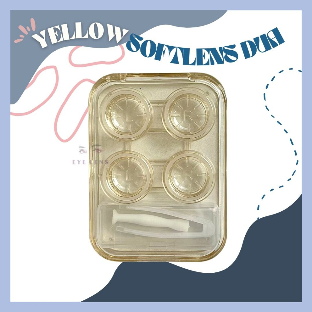 TEMPAT SOFTLENS 2 LENSA PENJEPIT APLIKATOR SOFLENS