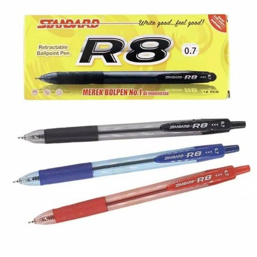 

Standard Bolpen R8 0.7mm