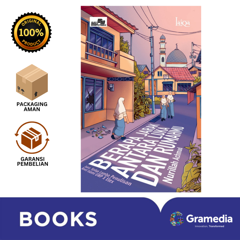 Gramedia Bali - LAIQA: BERAPA JARAK ANTARA LUKA DAN RUMAHMU?