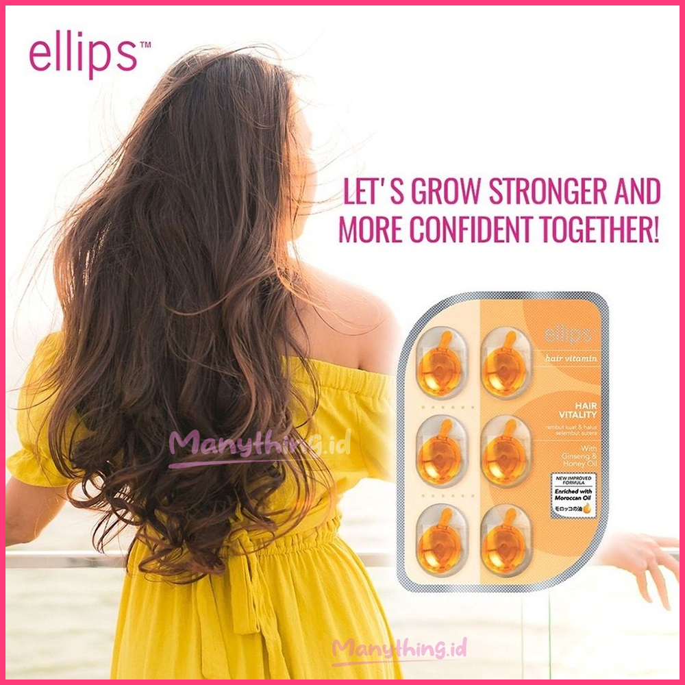 Ellips Vitamin Rambut / Ellips Hair Vitamin 1 Pcs / Hair Serum / Vitamin Rambut Ellips Ecer Satuan