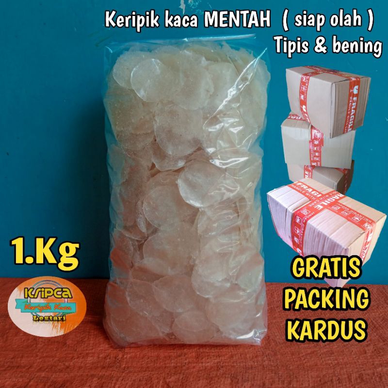 

KERIPIK KACA (BAHAN MENTAH) 1KG TERMURAH LANGSUNG DARI PRODUSEN