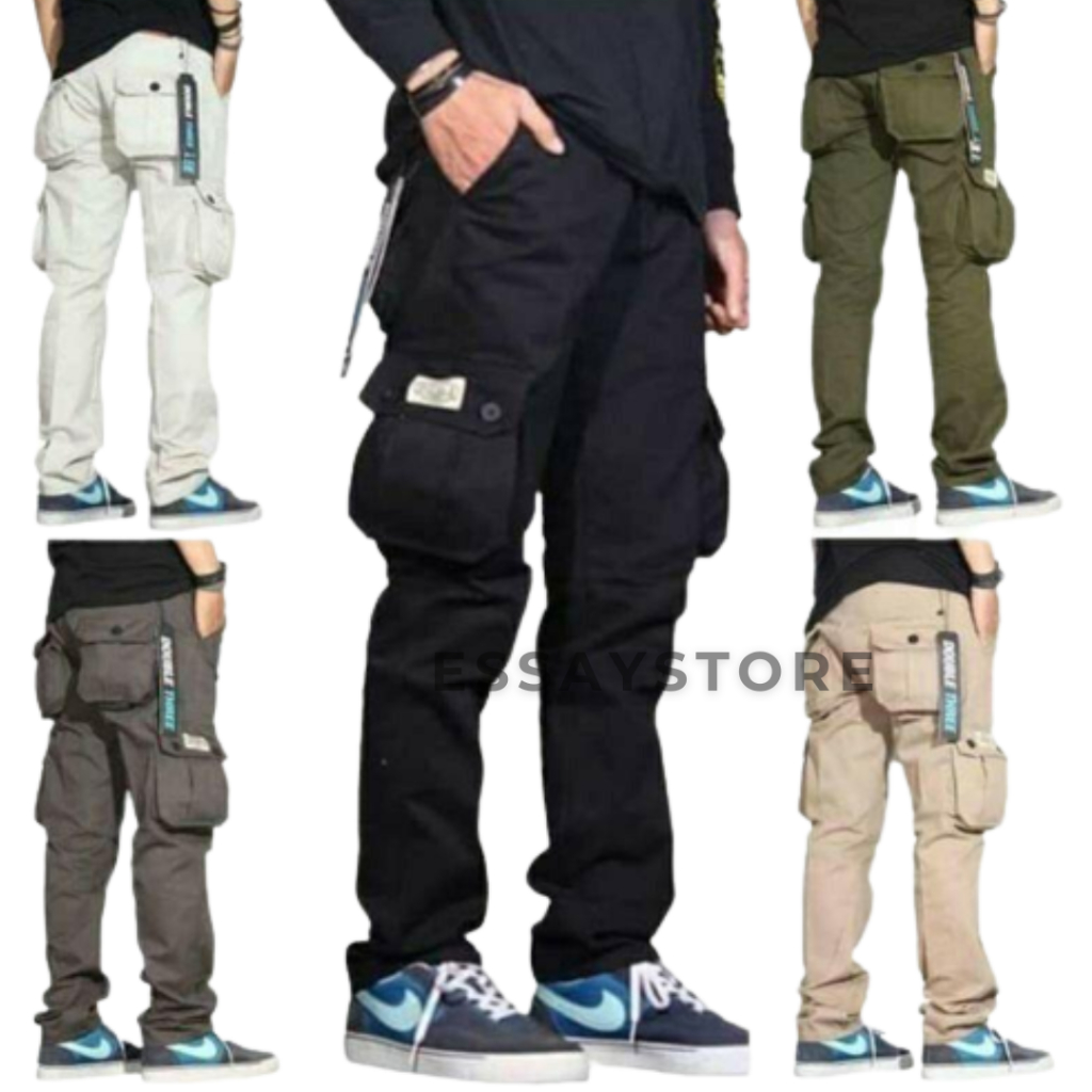 CELANA BANDUNG STORE/celana cargo panjang pria.ukuran big sze jumbo.36.38.40.42.44.46.48/celana carg