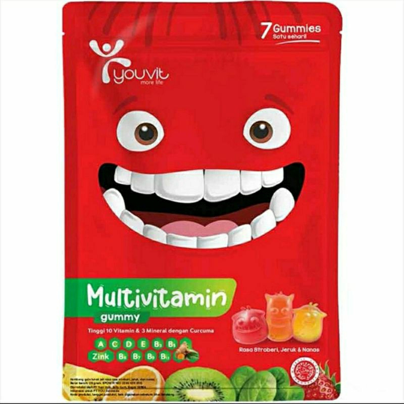 YOUVIT MULTIVITAMIN ANAK| DEWASA | ACNO | YOUVITXERHA 7DAYS