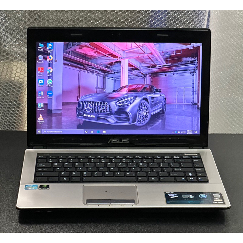 Laptop Asus A43S Core i5-2450M SSD NVIDIA 610M Layar 14inch Second