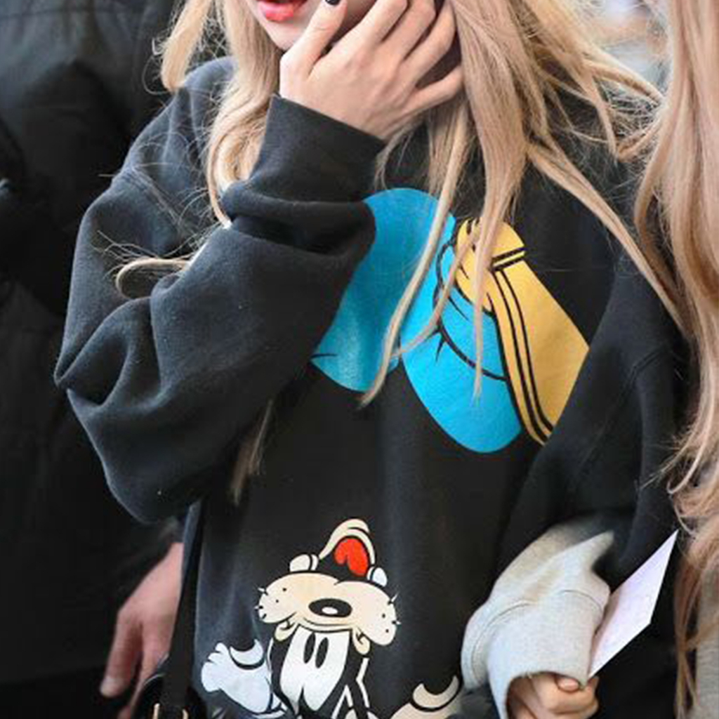 Sweatshirt Oversize Goofy - Sweater Korean Style Lisa