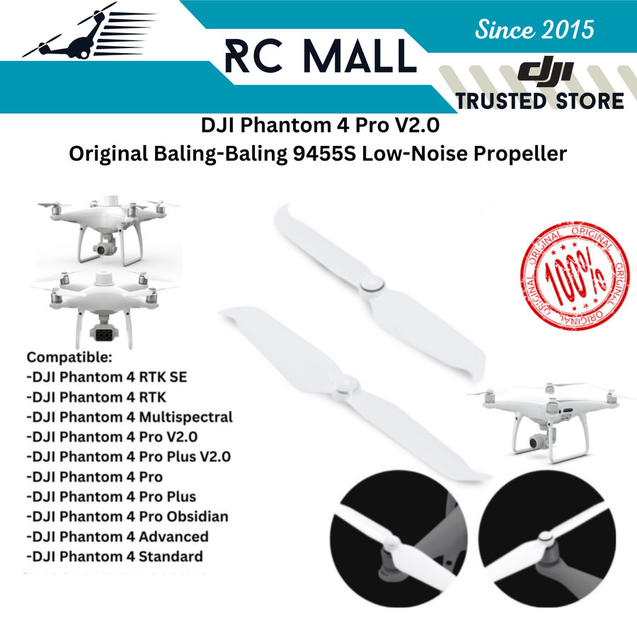 Propeller Baling-Baling DJI Phantom 4 RTK DJI Phantom 4 Pro V2.0 DJI Phantom 4 Multispectral DJI Pha