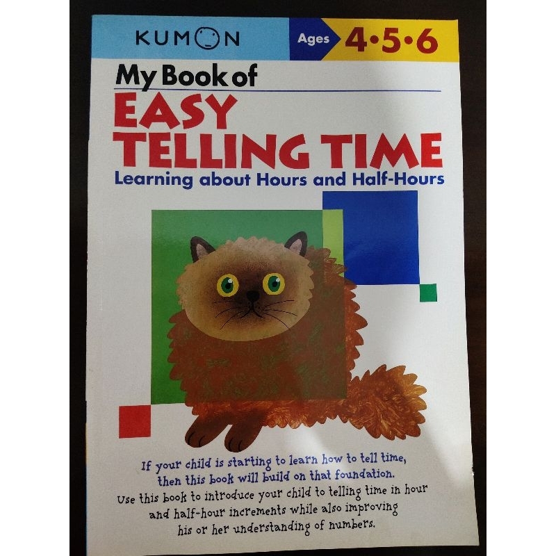 

Kumon my book of easy telling time grade 4