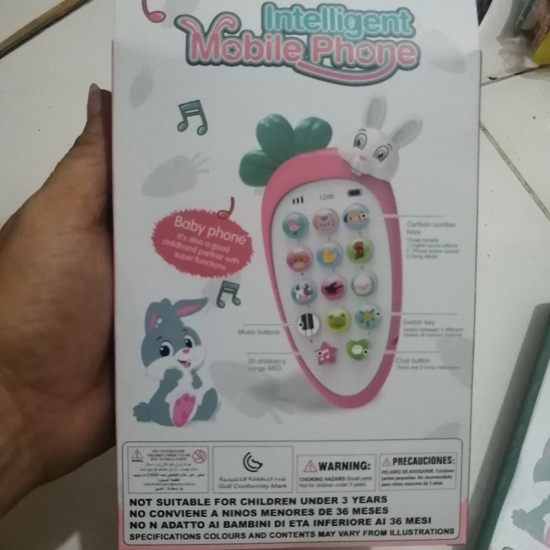 MAINAN PONSEL BAYI MUSIK