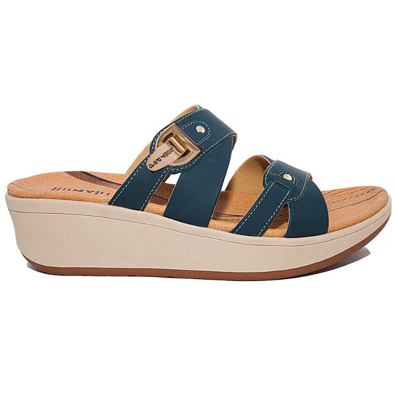 HOMYPED SANDAL WEDGES LOLITA N66 BIRU