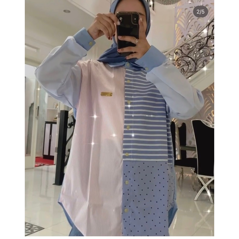 Kemeja oversize GEGGO