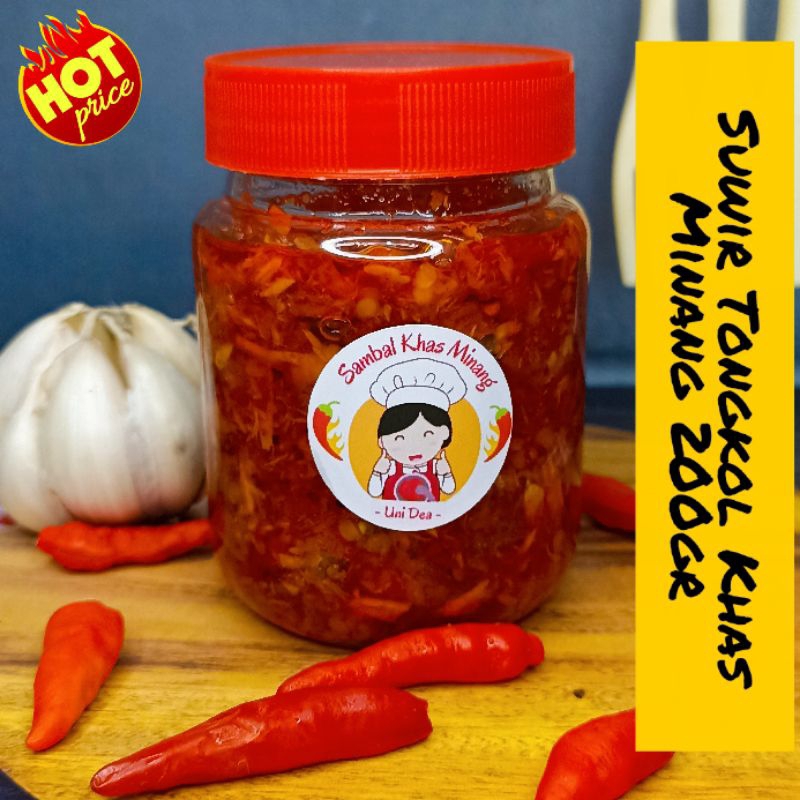 

Suwir Tongkol Pedas Khas Minang Kemasan Botol 200gram