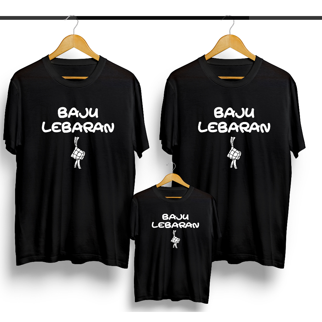Kaos Lebaran Berkualitas dengan Desain Idul Fitri/Kaos Lebaran Idul Fitri/Baju Lebaran Sablon Idul F