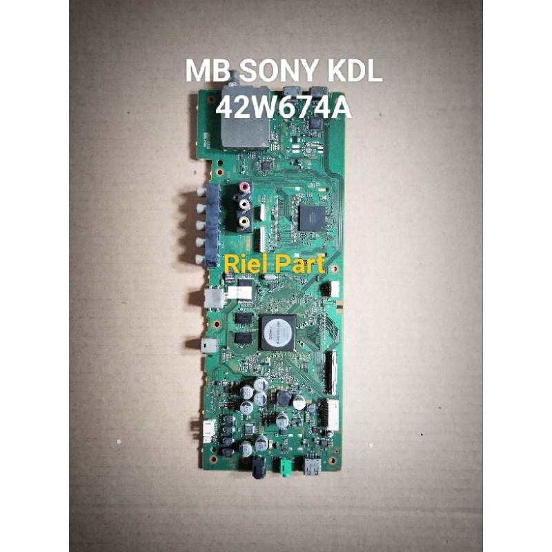 MB - MAINBOARD - MOBO MODULE MOTHERBOARD MESIN TV LED SONY KDL-42W674A - KDL 42W674A - 42W674 A