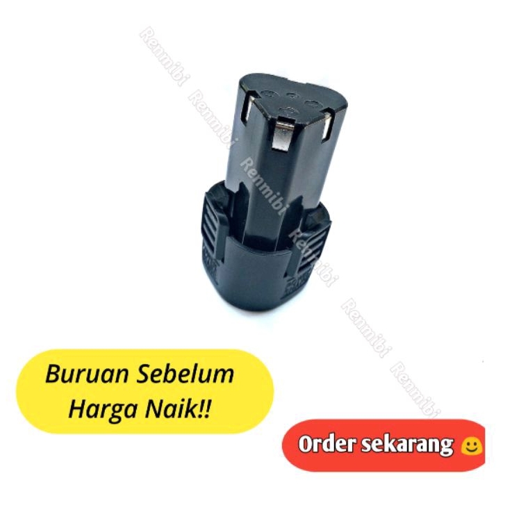 baterai batrai bor cordless 12v volt batre bisa buat mailtank orion xenon nrt pro nagawa