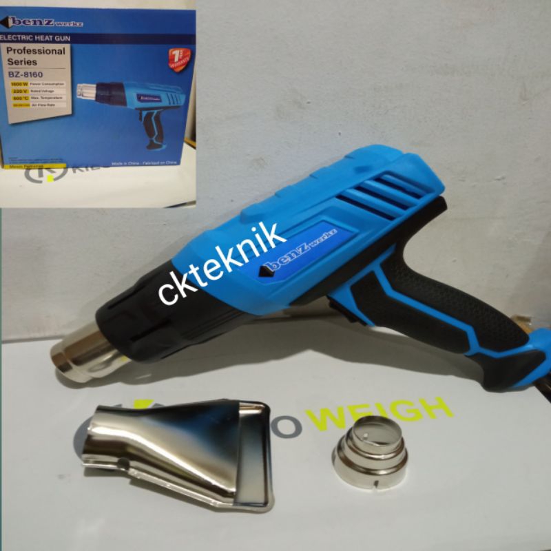 mesin hot gun heat gun mesin pemanas blower- benz werkz