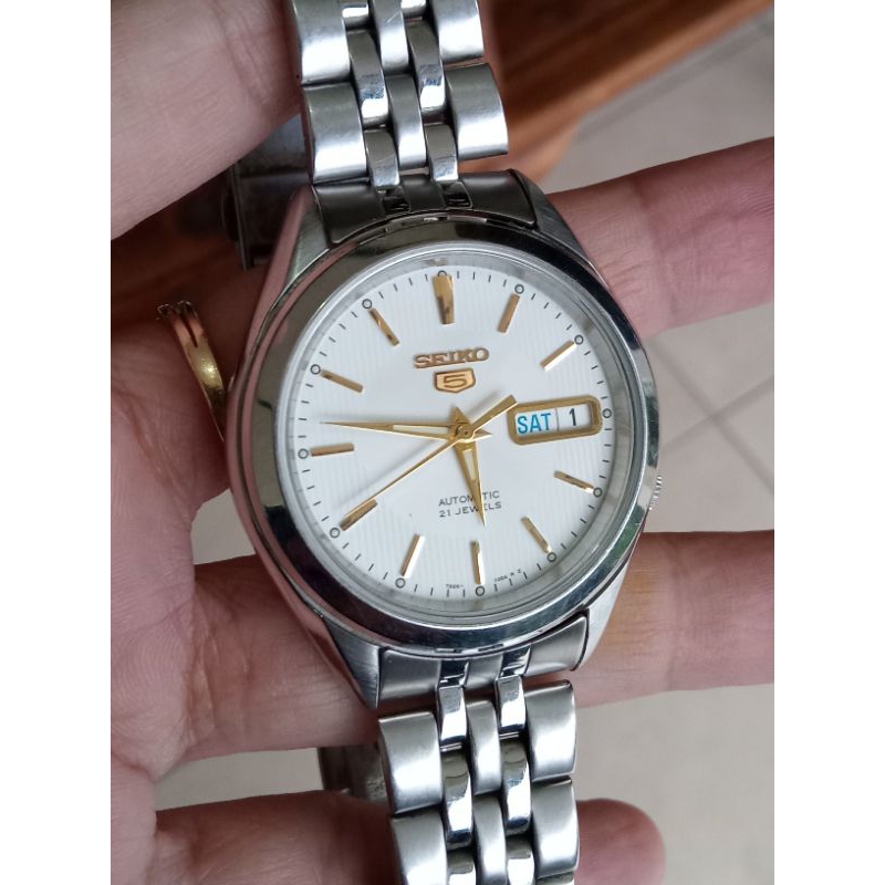 Seiko5 Automatic cal 7s26-03V0 Tekstur Dial