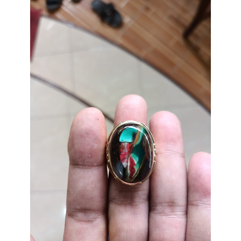 CINCIN BATU AKIK PANCAWARNA EDONG MARSIH OHEN CIANGEL DARSON KIRPAY BUKAN BACAN