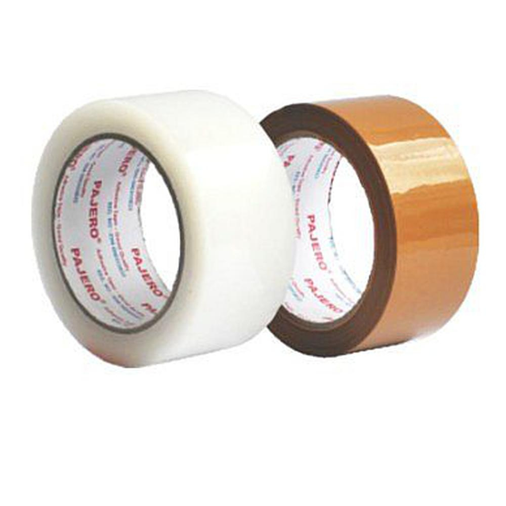 

PAJERO Tape Isolasi Lakban OPP 45mm x 60m 48 Micron Pajero Tape Adhesive Meter - Perekat Pengaman Packing Box Kardus Plester Warna Cokelat Putih Bening Transparant Coklat Murah Bagus Terlaris Termurah