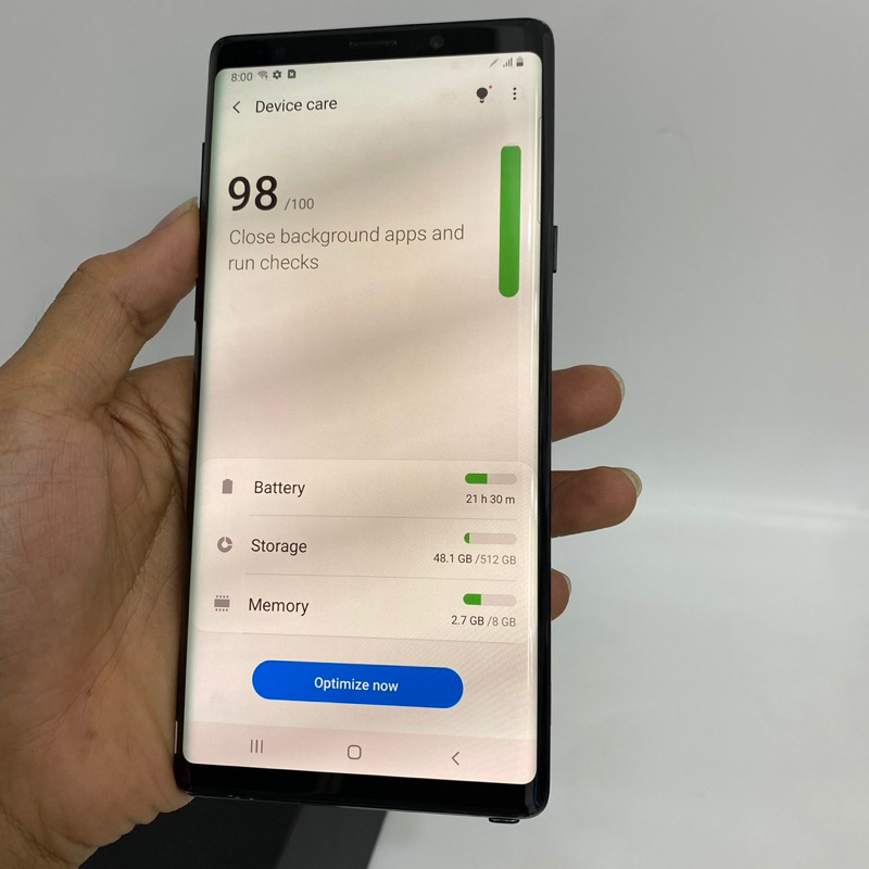 samsung note 9 8/515 inter