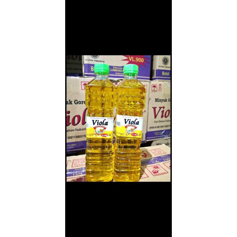 

Minyak goreng Viola botol VL 900