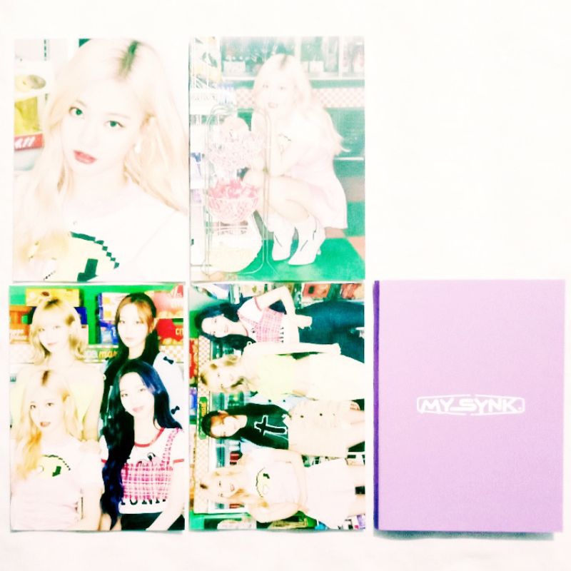 Aespa My.Synk My Synk Postcard Book Ningning Ning Ning Set Group Grub Set