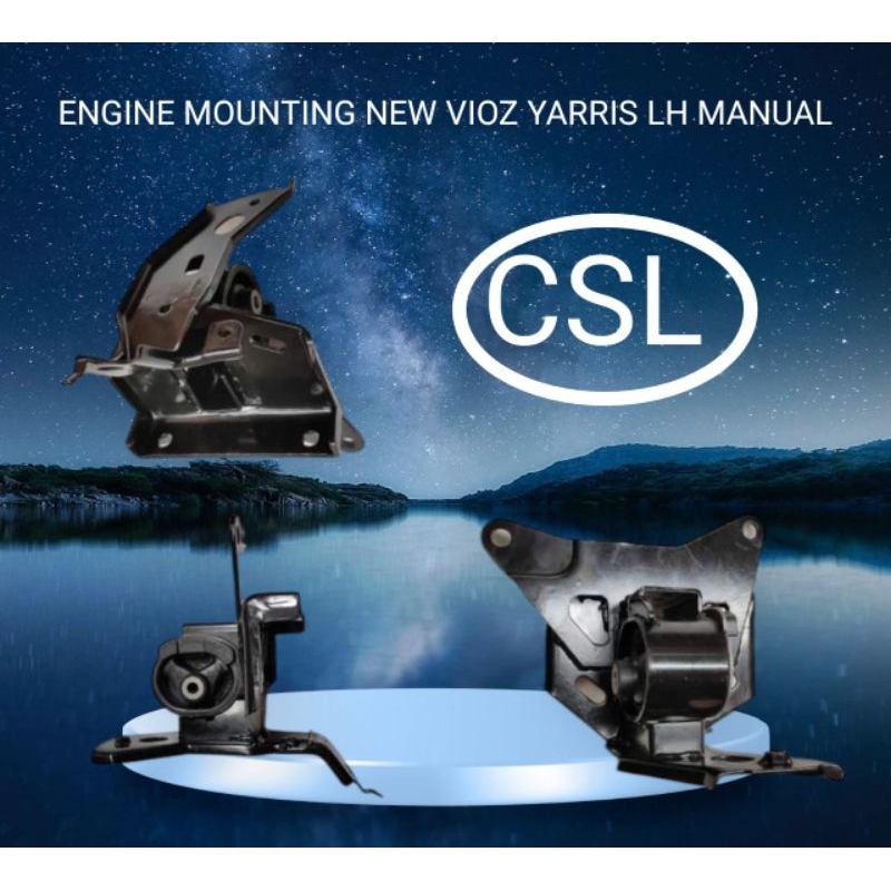 ENGINE MOUNTING LH NEW VIOS YARIS MANUAL GEN 3