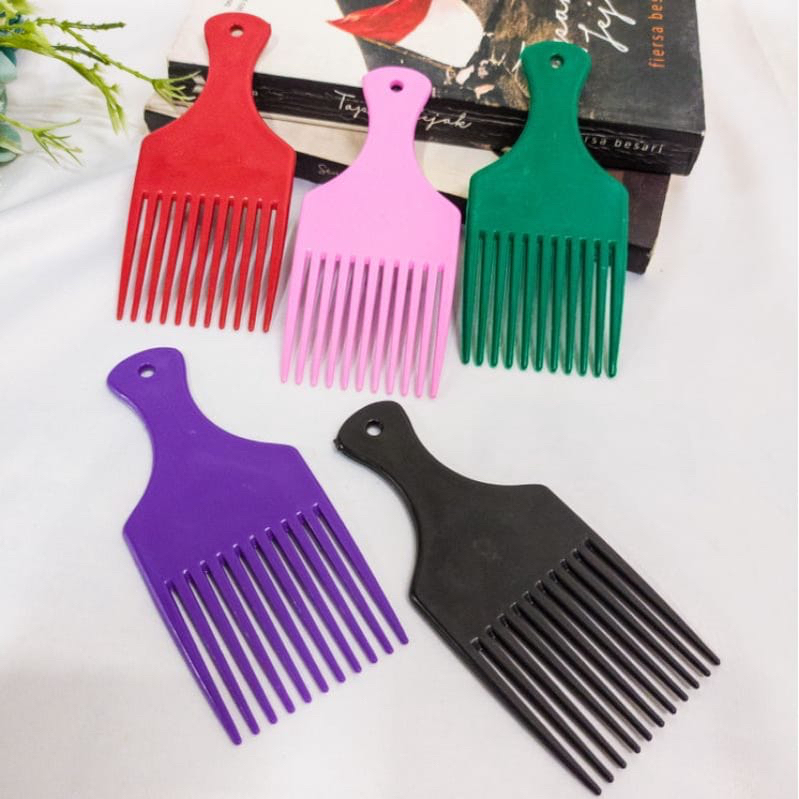 ✿ELYSABETHME✿ Sisir Garpu anti rambut kusut hair comb pelurus untuk anak dewasa