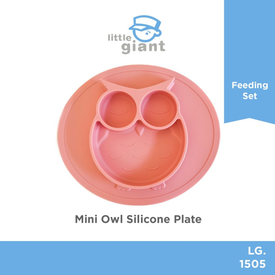 Little Giant Mini Owl Silicone Plate