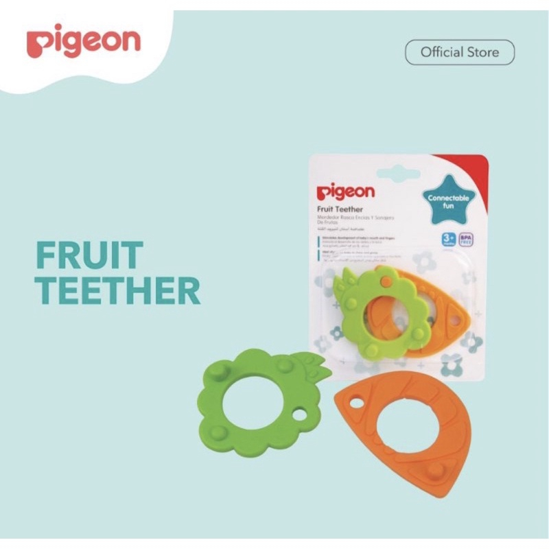 Pigeon Teether Silicone / Gigitan Bayi