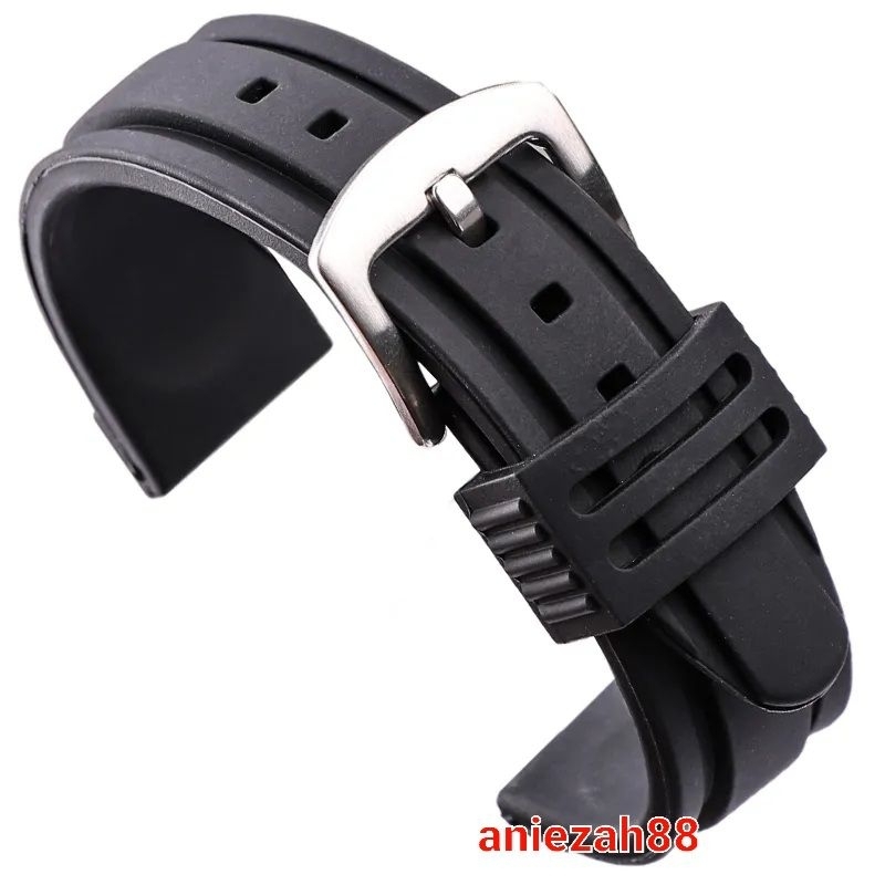 Strap Tali Karet Rubber 20mm Tali Jam Tangan Karet Silikon Lug 20mm